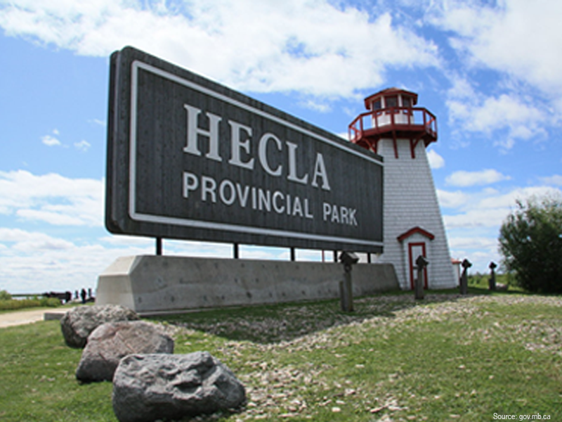 Hecla Provincial Park source: mb.gov.ca